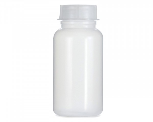 1000 ml Wide neck bottle with screw cap, chemical bottle, laboratory bottle LDPE, natural colour