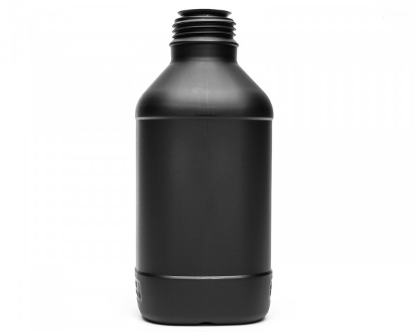 Light-tight hazardous goods bottle with 1000 ml volume and UN approval