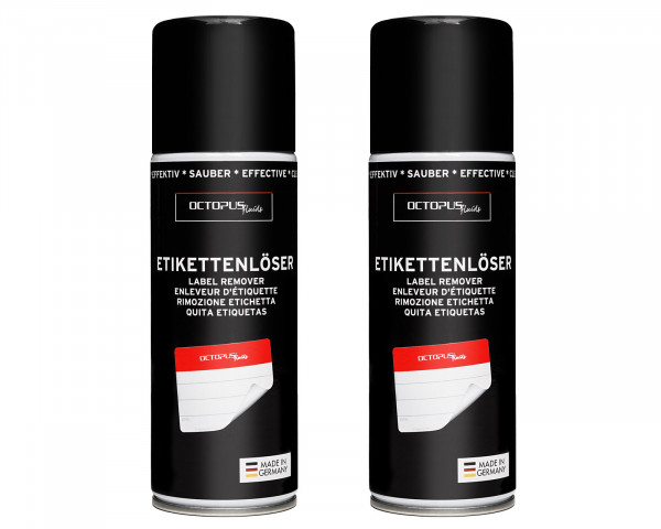 Octopus Etikettenlöser, Klebstoffentferner, Etikettenentferner Spray 200 ml