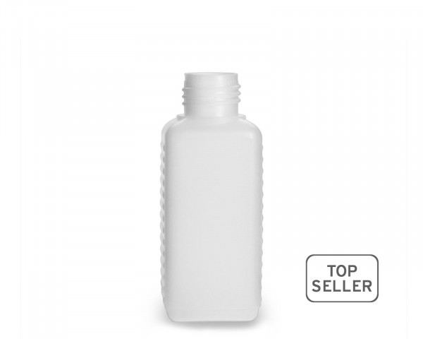 100 ml HDPE Plastic Bottle with 25 mm thread