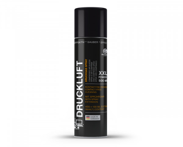 OCTOPUS Druckluftspray, Druckluftreiniger zur Reinigung von PC und Elektronik, 500 ml