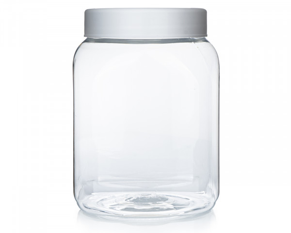 PET cup with lid 400 ml (empty), height 105 mm, diameter 75 mm, thread 62 mm