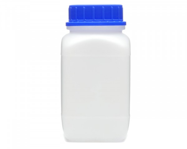 1500 ml Wide neck bottle with screw cap, chemical bottle, laboratory bottle HDPE, natural colour