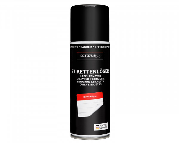 Octopus Etikettenlöser, Klebstoffentferner, Etikettenentferner Spray 200 ml, REINIGER, ZUBEHÖR