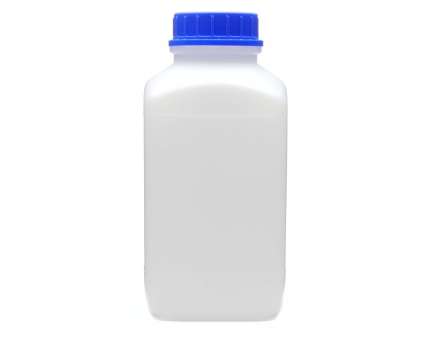 4000 ml Wide neck bottle with screw cap, chemical bottle, laboratory bottle HDPE, natural colour