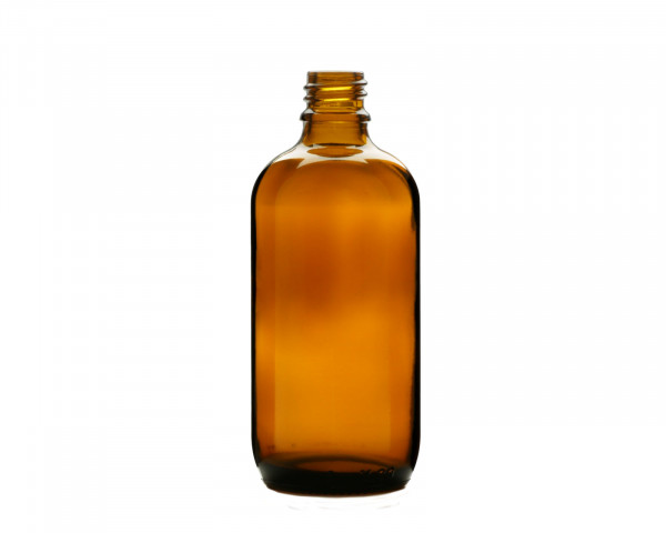 100 ml brown glass bottle with 18 mm thread